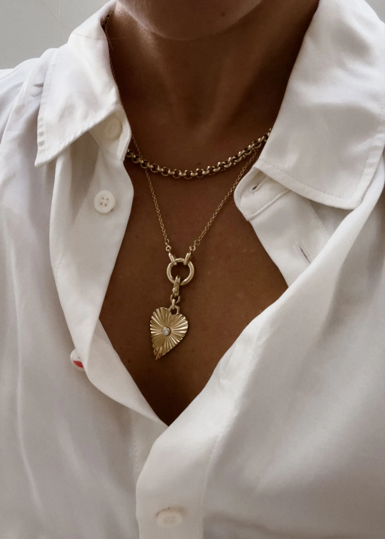 Matis Rolo Link Chain Necklace sold by Kinn product image thumbnail 5