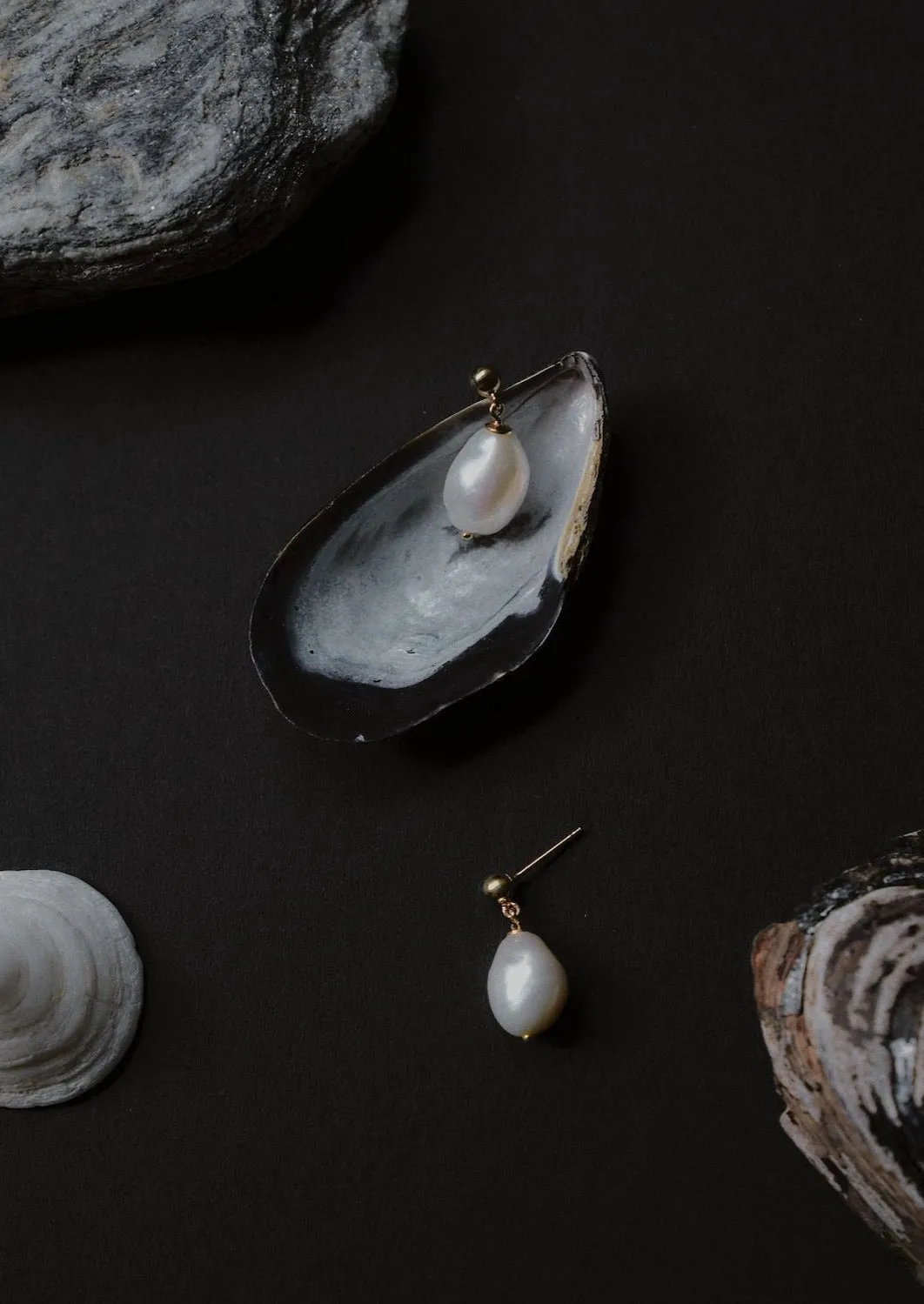 Baroque Pearl Drop Earrings sold by Kinn product image thumbnail 5
