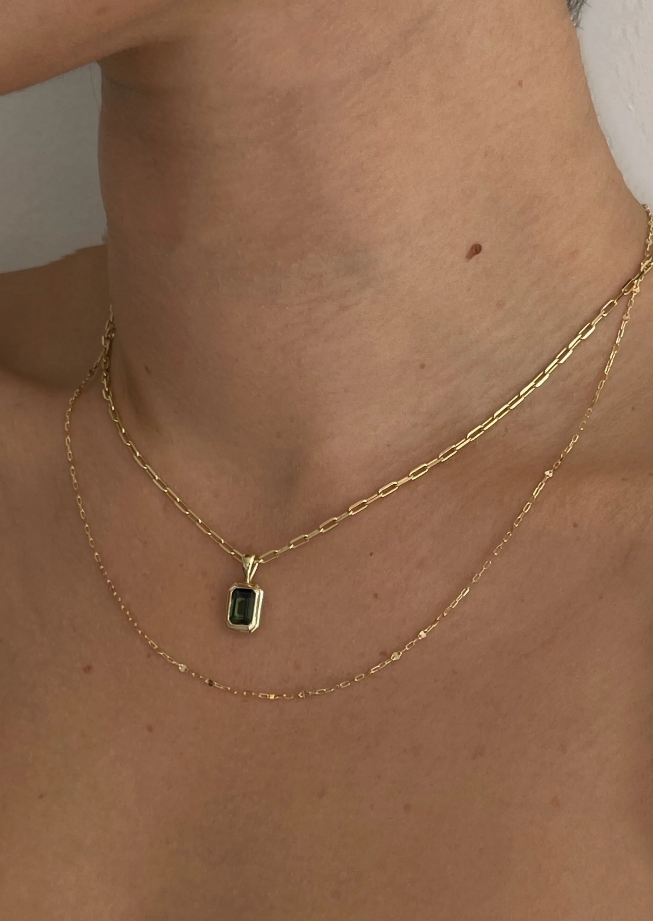 Micro Link Chain Necklace sold by Kinn product image thumbnail 4