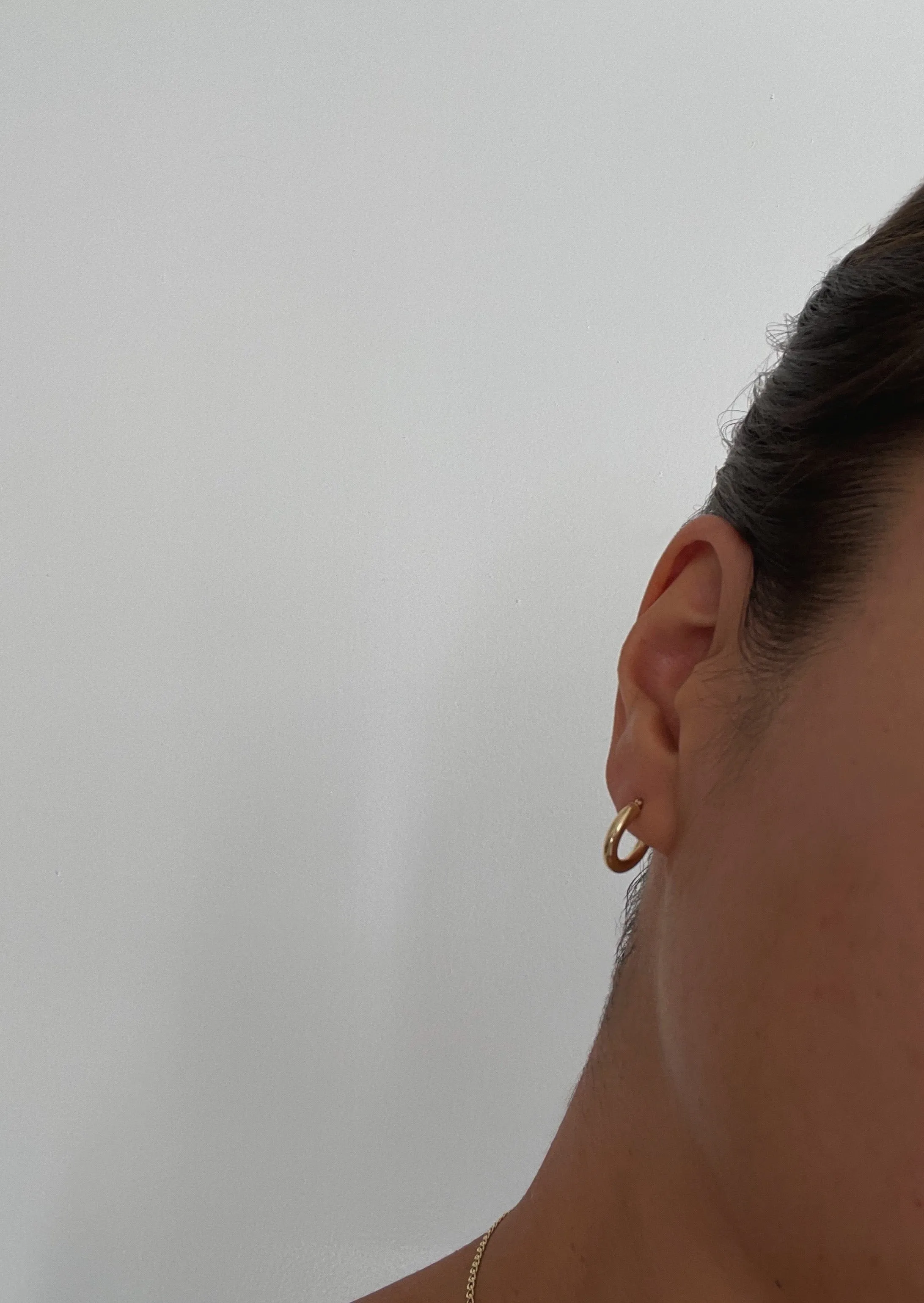 Classic Hoop Earrings Extra Small sold by Kinn product image thumbnail 5