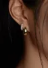 Pavé Dome Huggie Earrings Diamond sold by Kinn