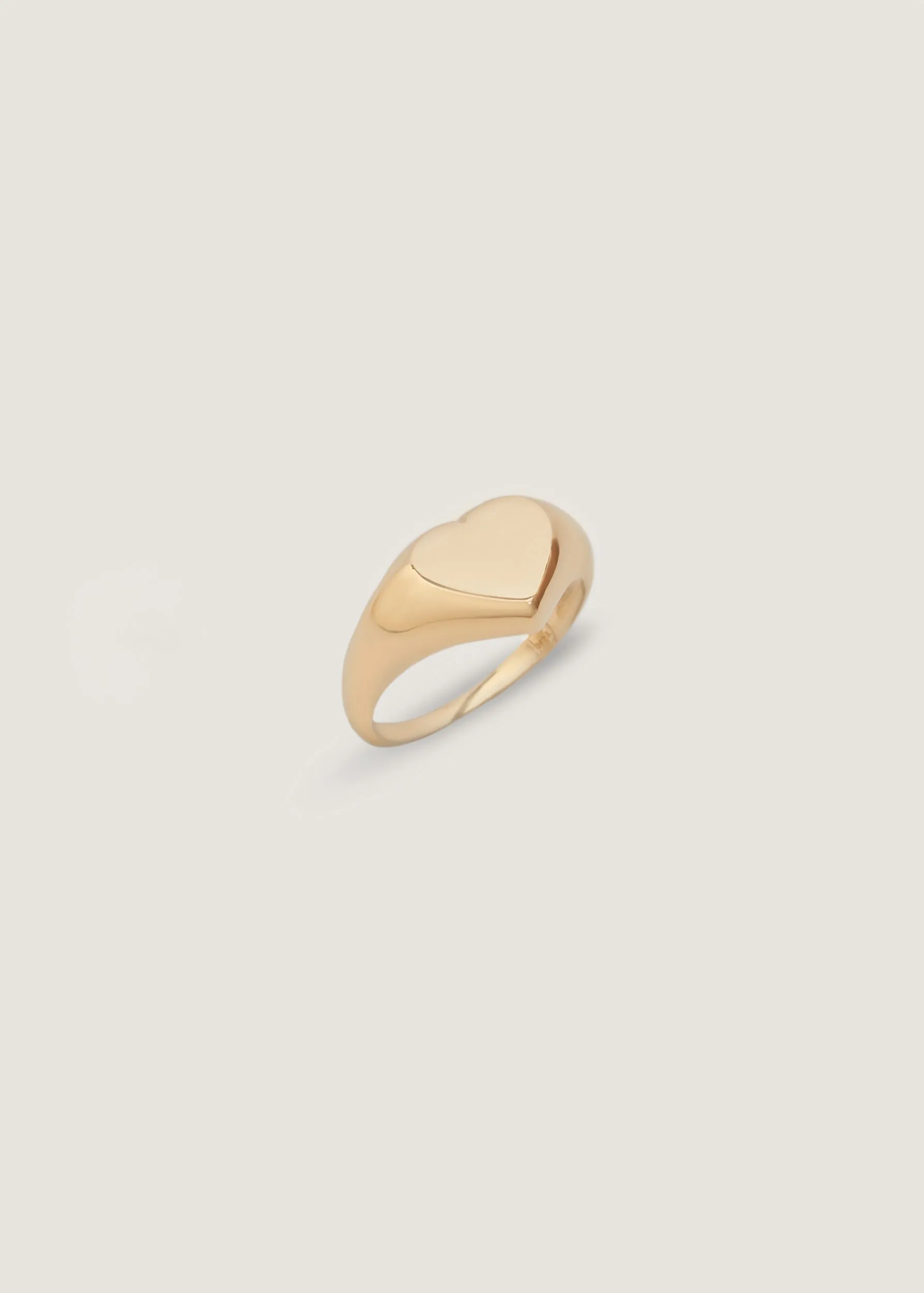 Bold Heart Signet Ring sold by Kinn product image thumbnail 3