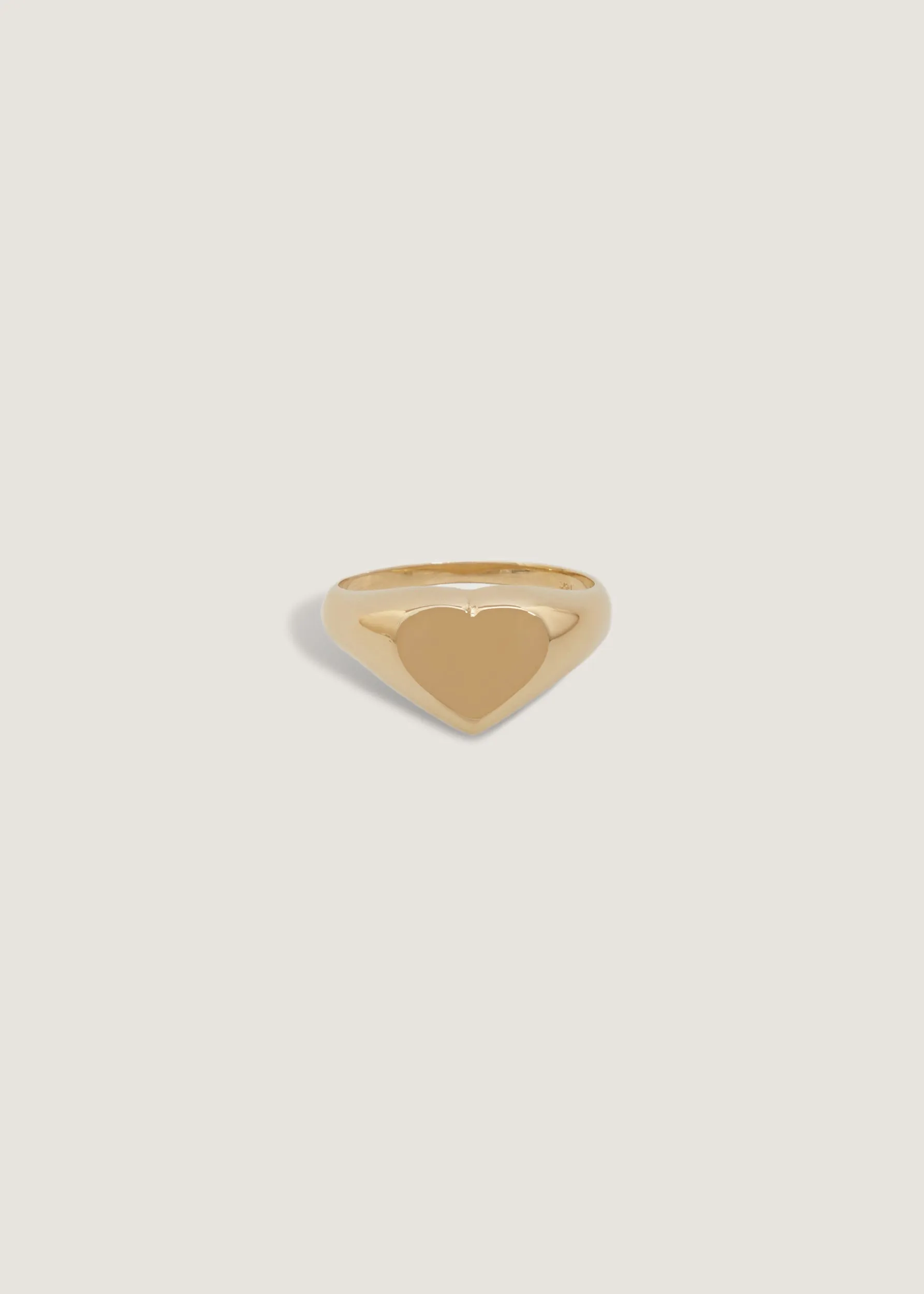 Bold Heart Signet Ring sold by Kinn