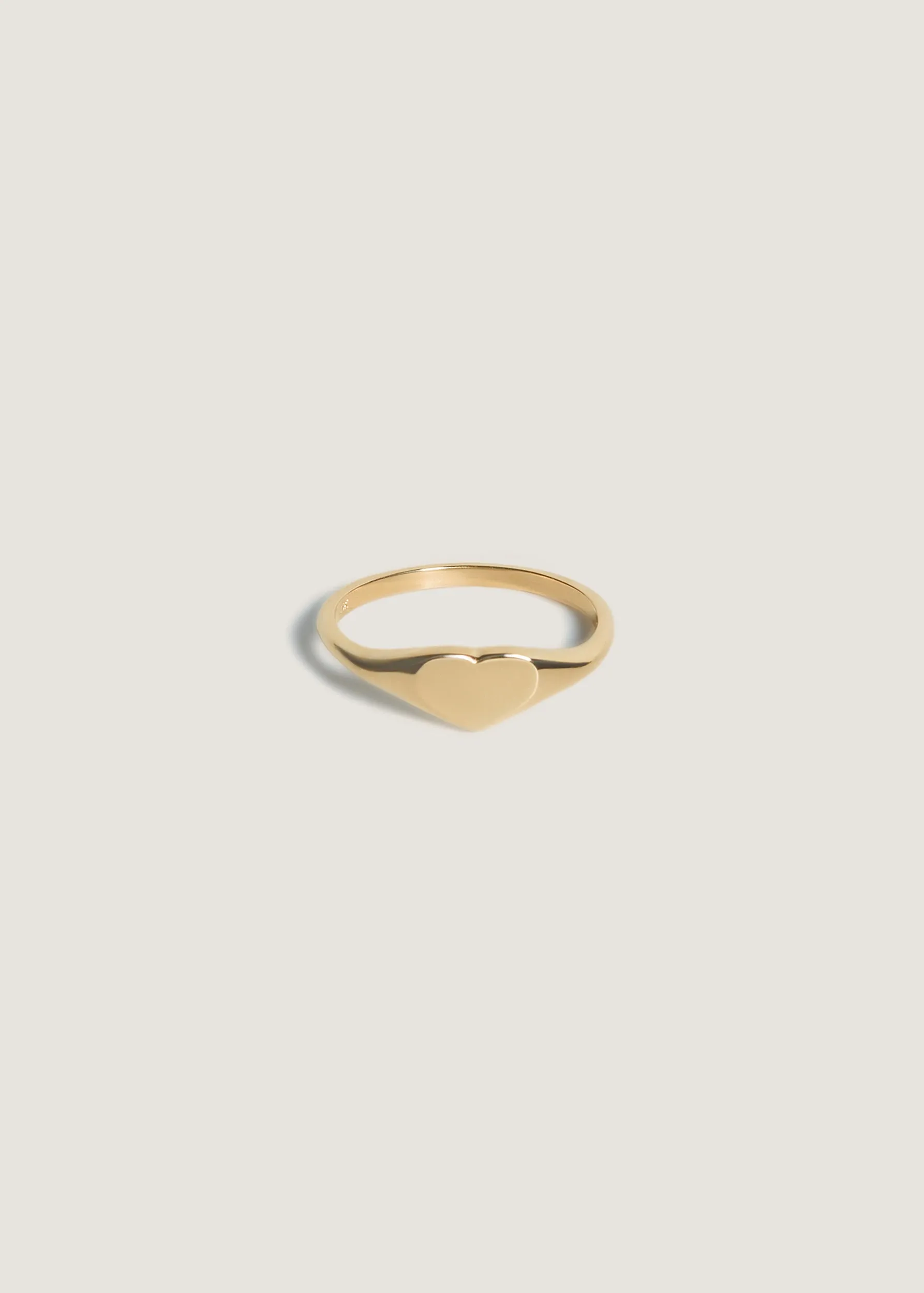 Petite Heart Signet Ring sold by Kinn