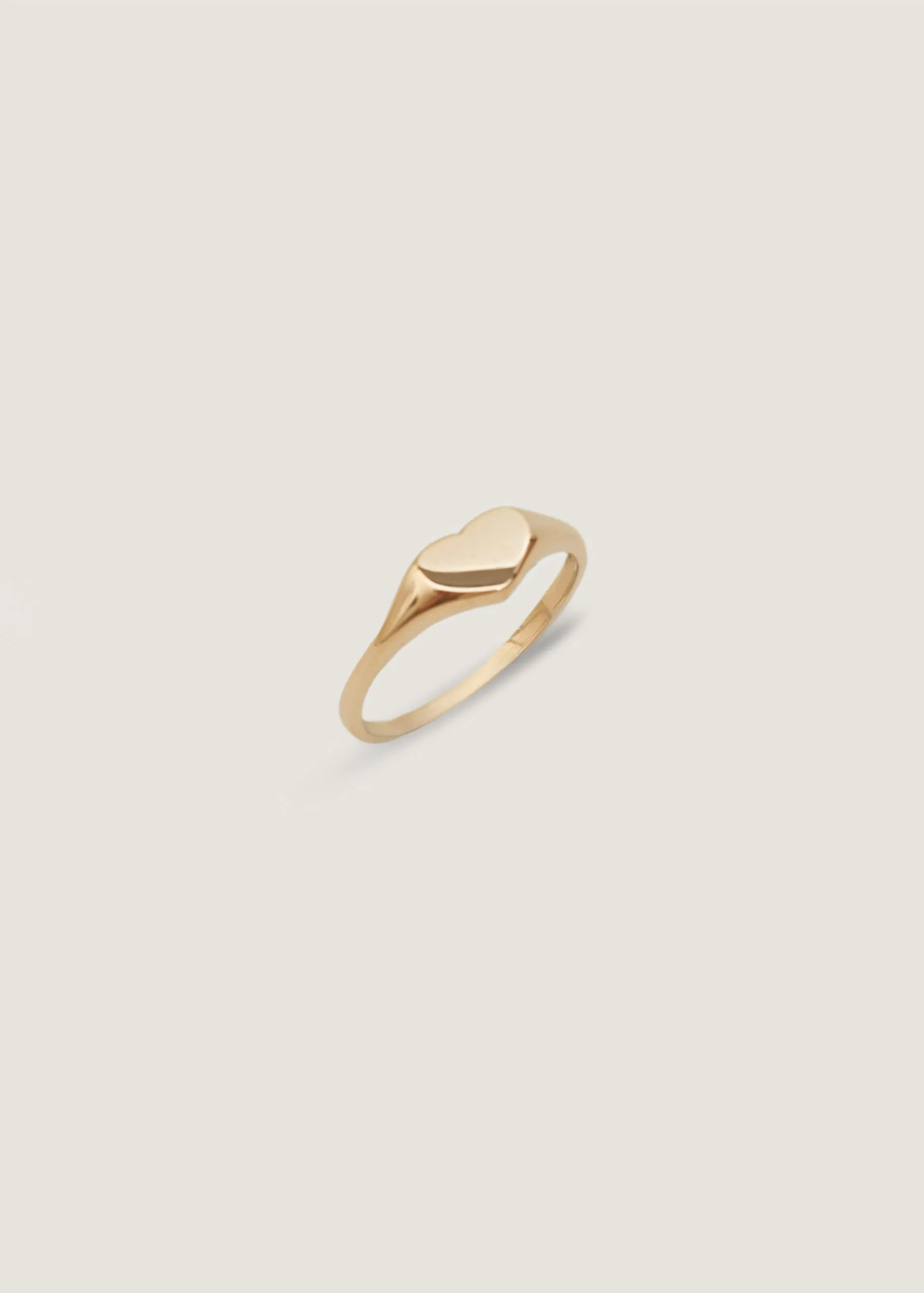 Petite Heart Signet Ring sold by Kinn product image thumbnail 3