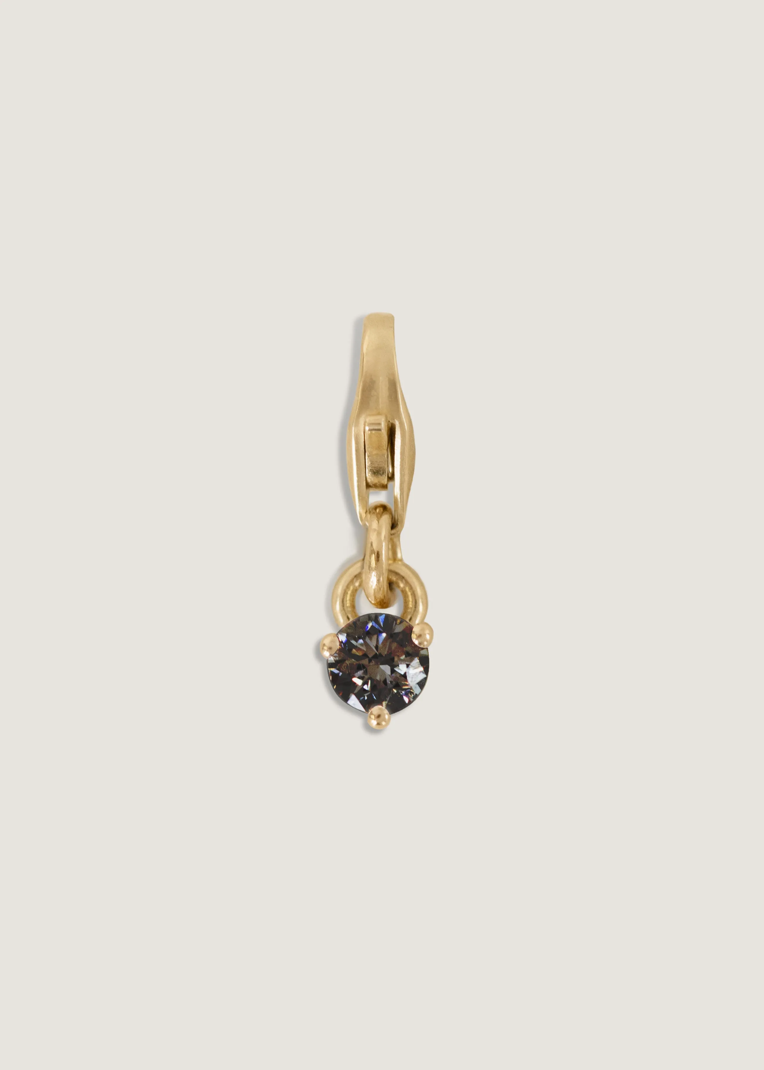 Ma-eum Birthstone Charm Black Diamond sold by Kinn