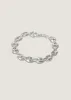 Puffed Mariner Chain Bracelet Silver sold by Kinn