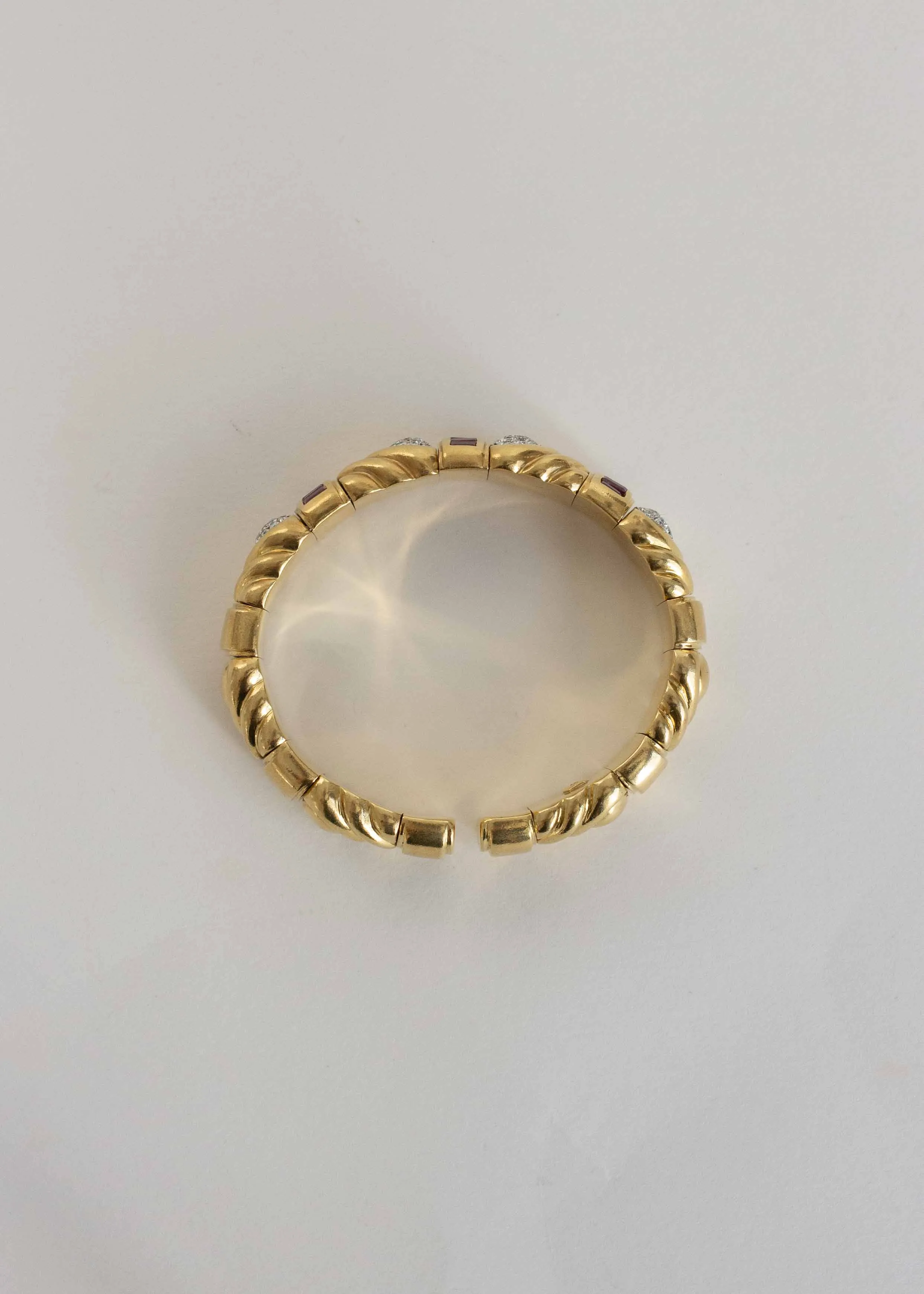 Vintage Ruby Cuff Bracelet sold by Kinn product image thumbnail 3