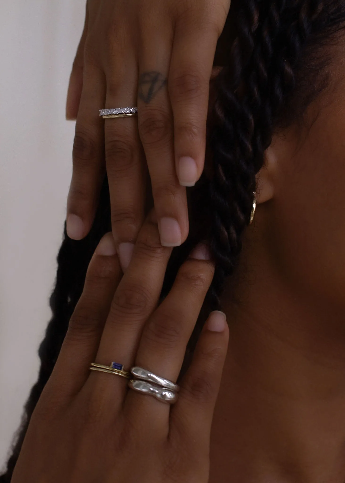 Mother's Ring Blue Sapphire sold by Kinn product image thumbnail 2