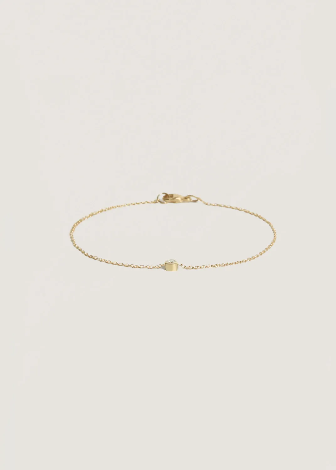 Solitaire Round Diamond Bracelet sold by Kinn product image thumbnail 5