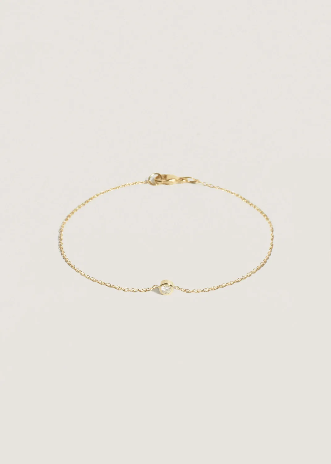 Solitaire Round Diamond Bracelet sold by Kinn product image thumbnail 3