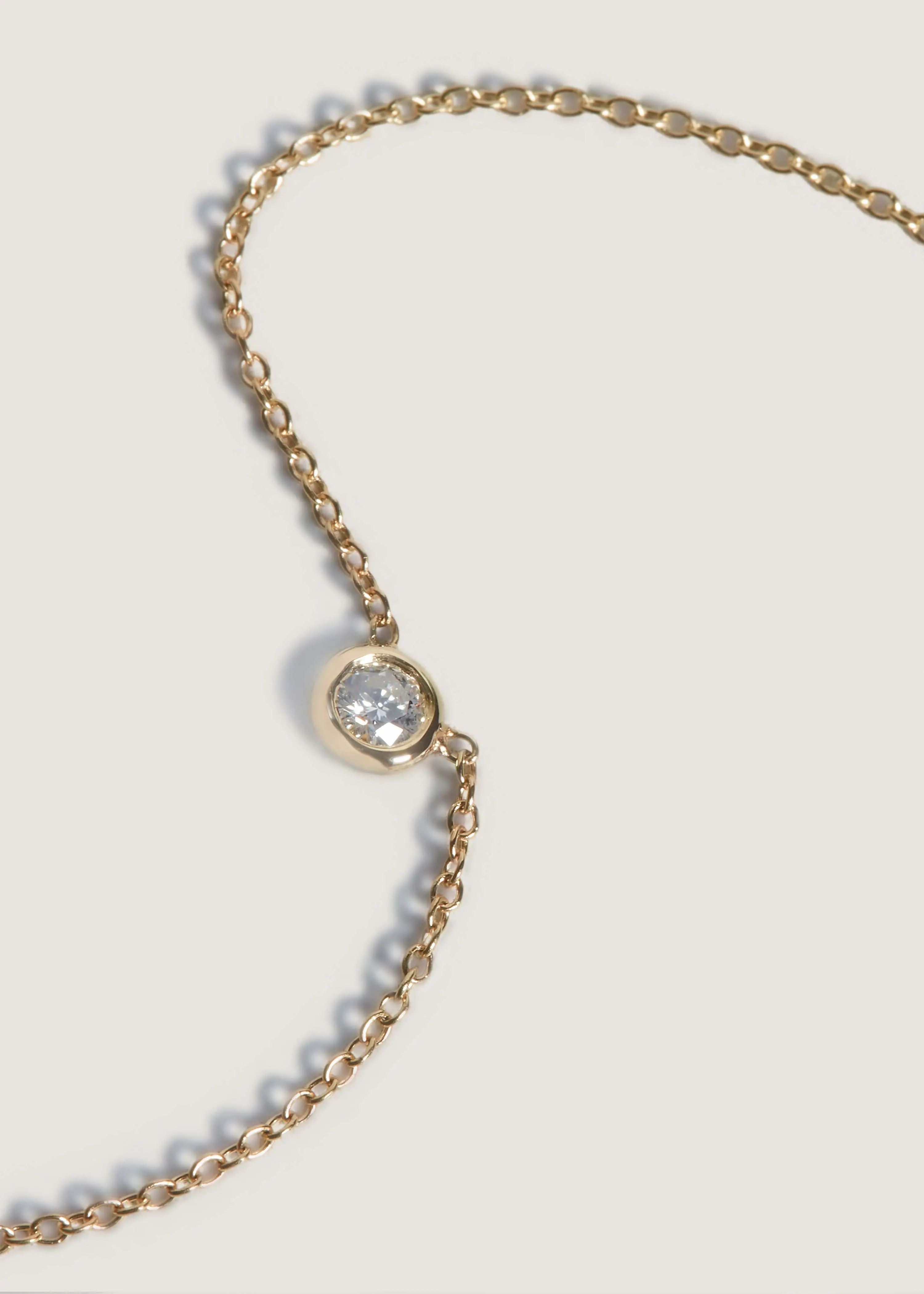 Solitaire Round Diamond Necklace sold by Kinn product image thumbnail 4