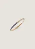 Two In One Pavé Ring September Blue Sapphire sold by Kinn
