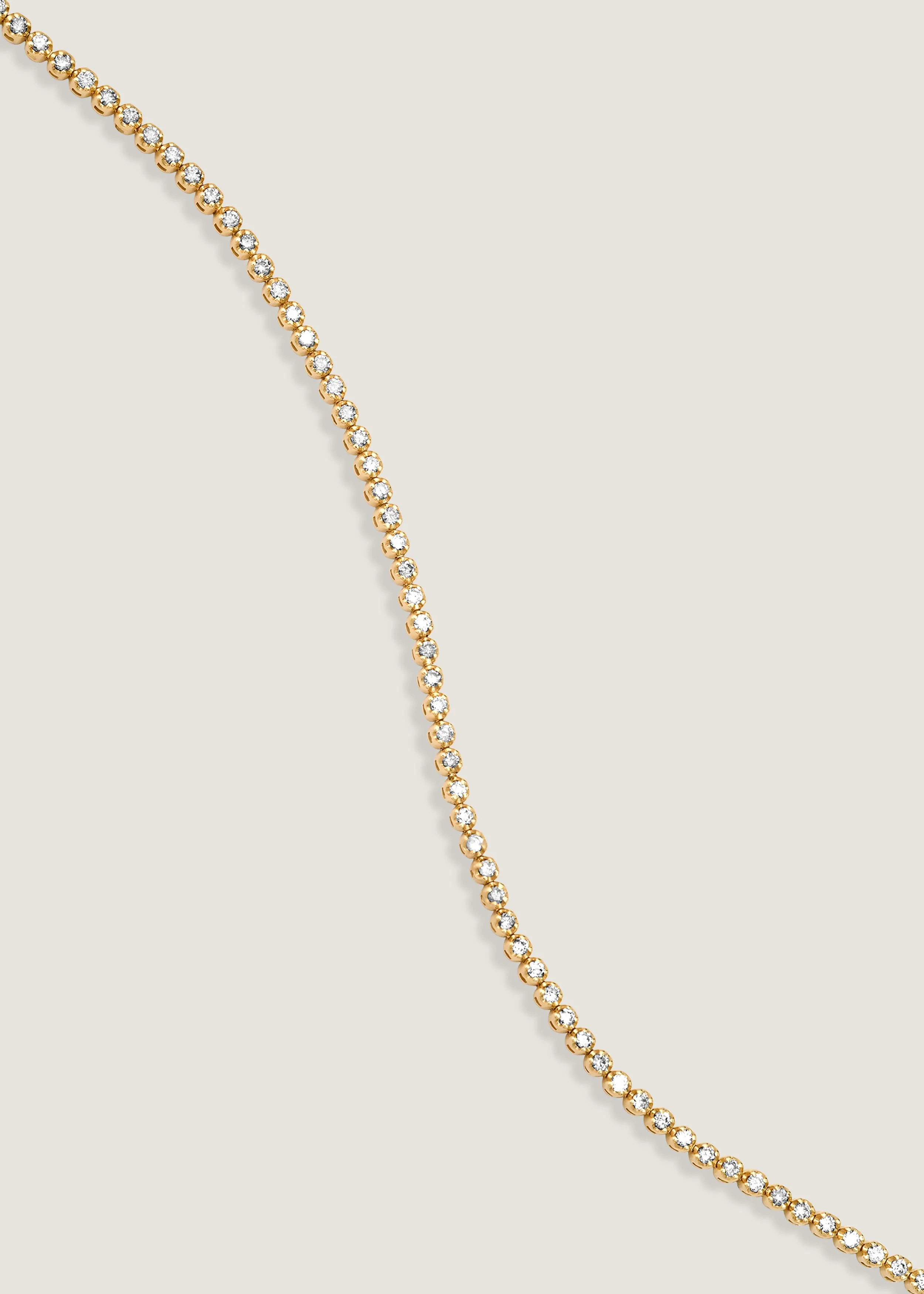 Petite Madison Tennis Bracelet Diamond Yellow Gold sold by Kinn product image thumbnail 4