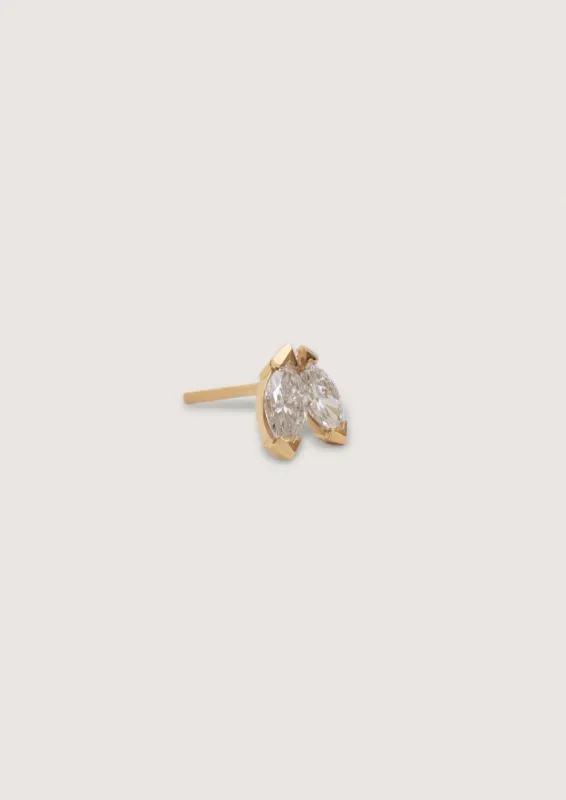 Marquise Angel Stud Earrings Diamond sold by Kinn