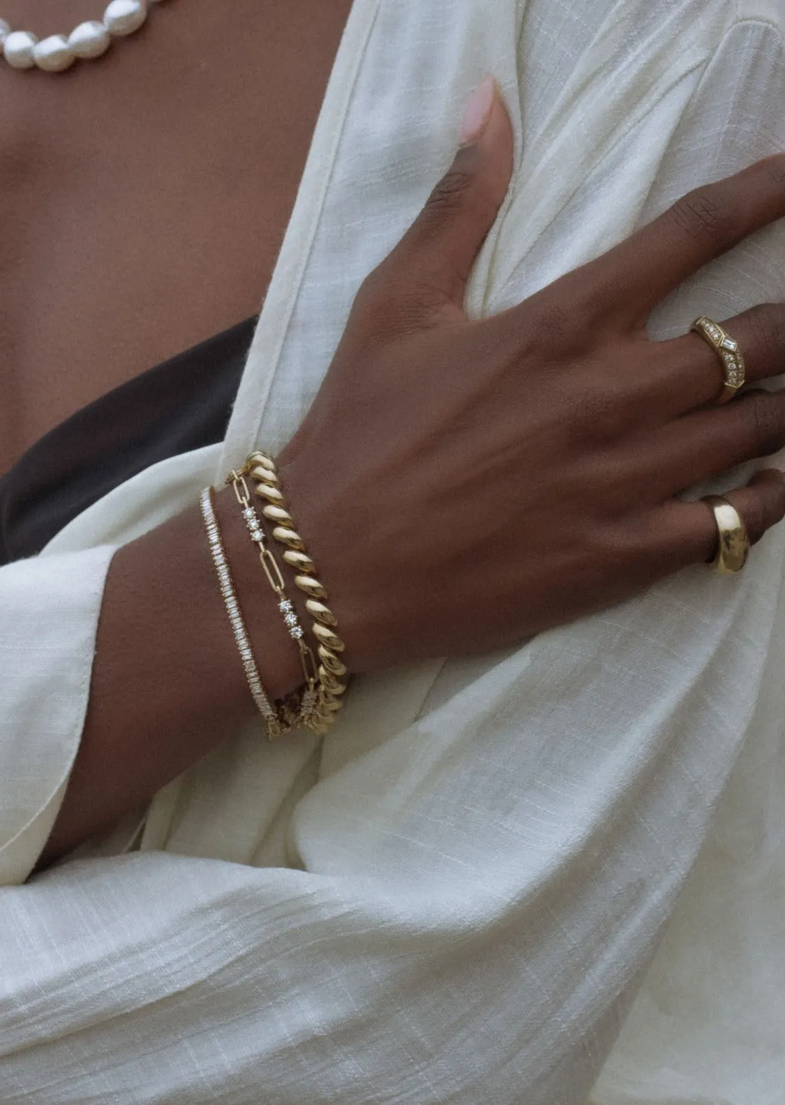 Karina Trio Bracelet Diamond sold by Kinn product image thumbnail 2