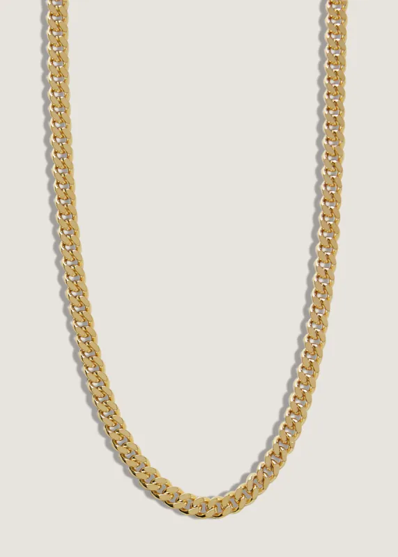 Capri Curb Chain Necklace sold by Kinn