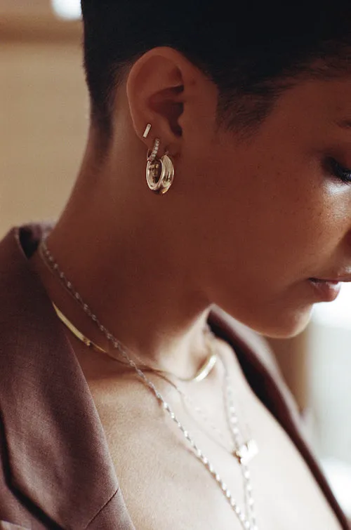 Bold Hoop Earrings Extra Small sold by Kinn product image thumbnail 5