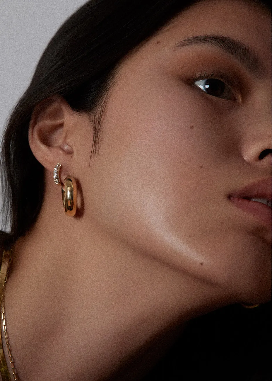 Bold Hoop Earrings Extra Small sold by Kinn product image thumbnail 4