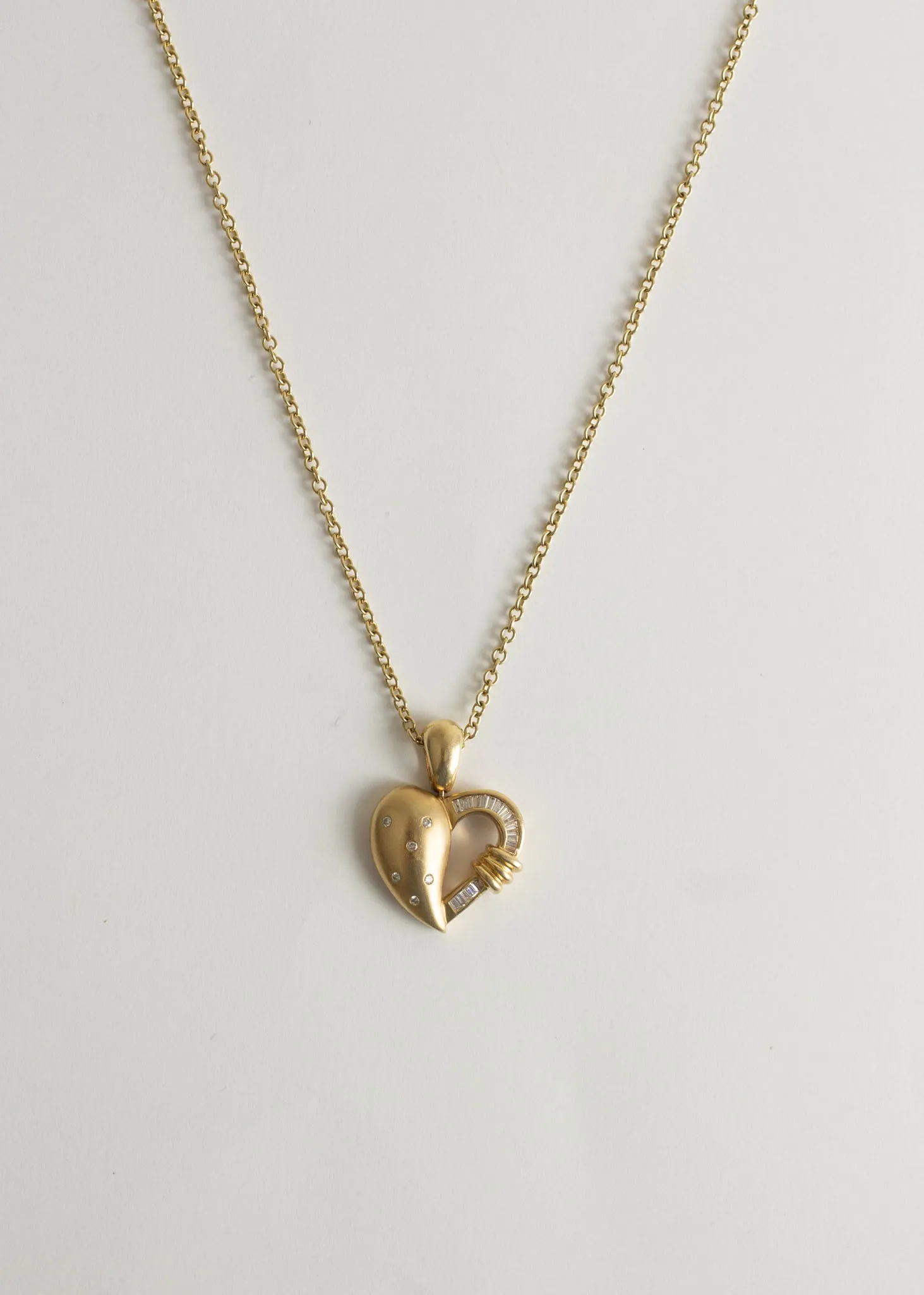 Vintage Asymmetrical Heart Pendant sold by Kinn product image thumbnail 3