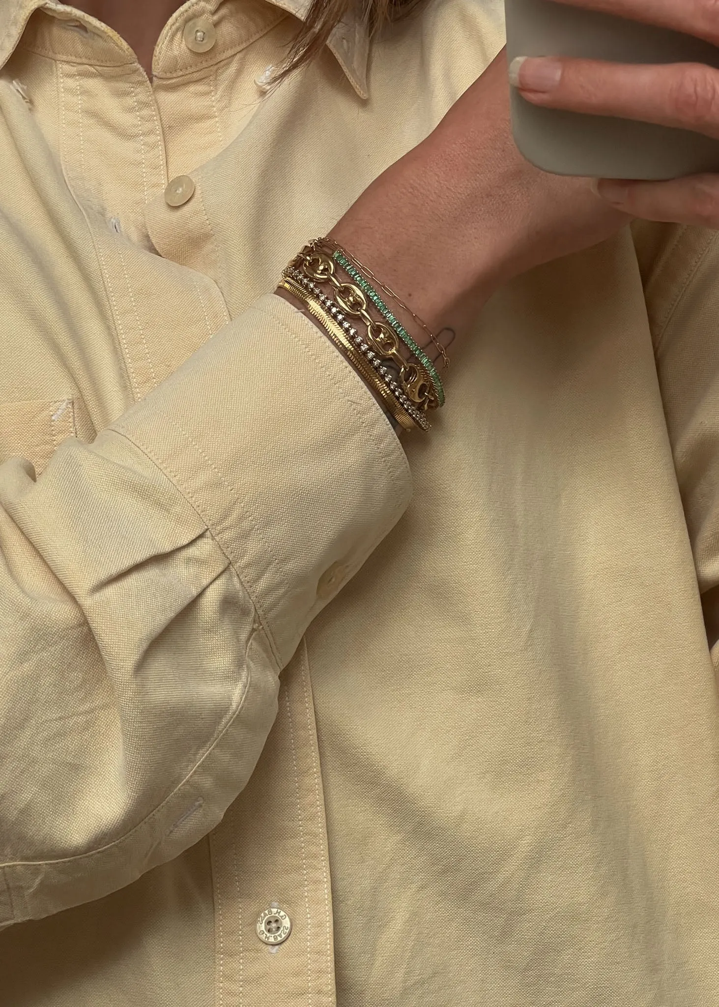 Kismet Herringbone Chain Bracelet sold by Kinn product image thumbnail 2