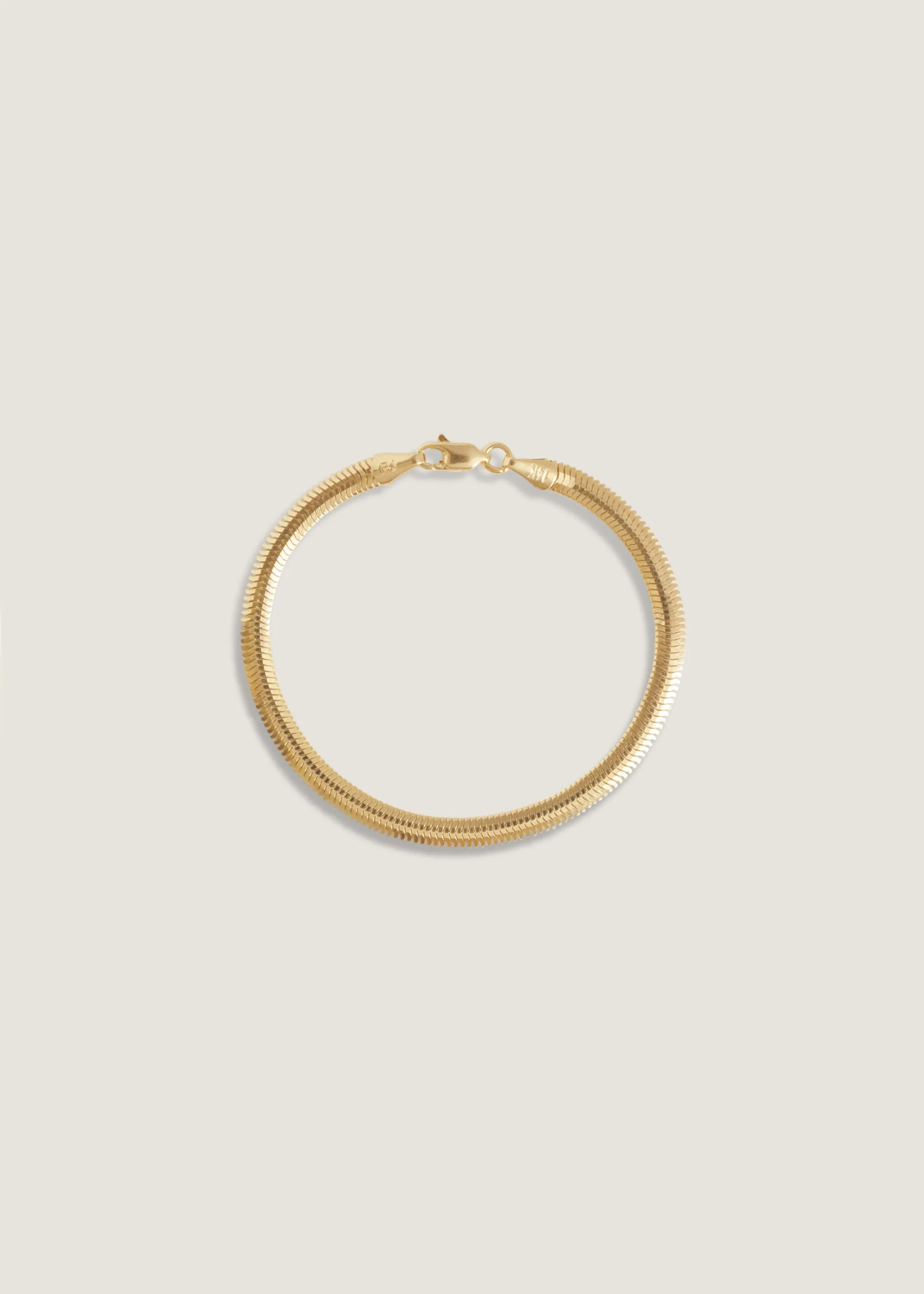 Kismet Herringbone Chain Bracelet sold by Kinn