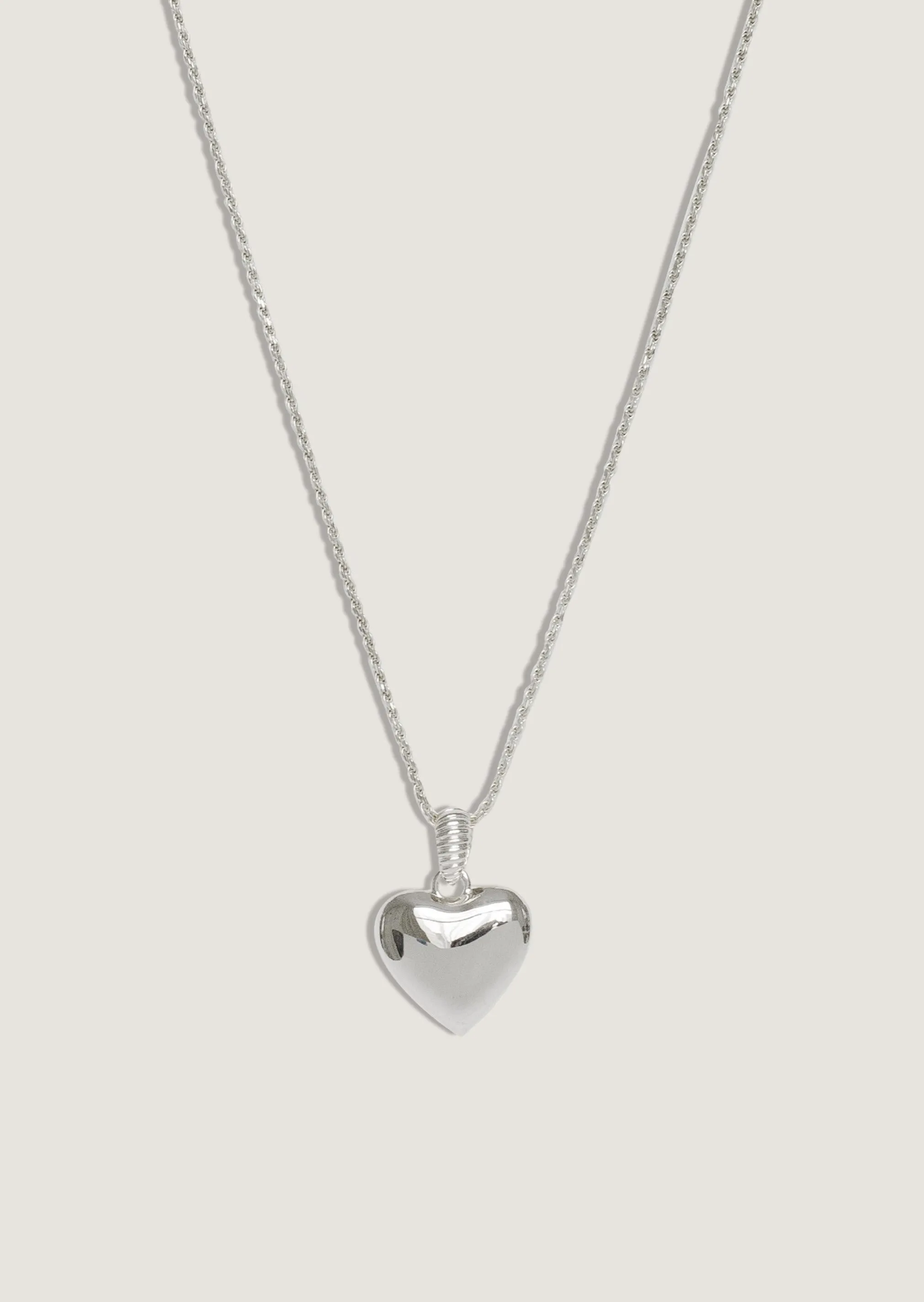 Close To My Heart Necklace Silver sold by Kinn