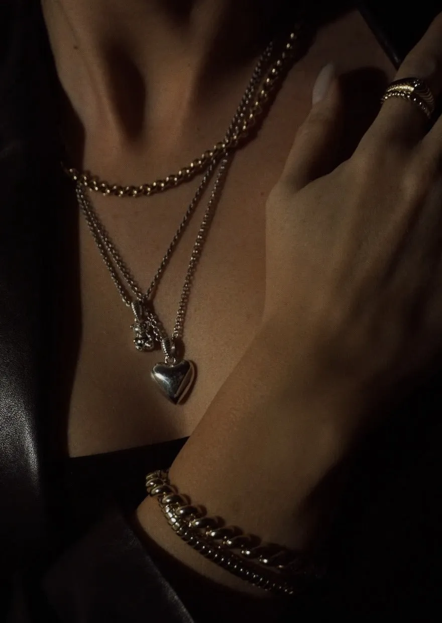 Close To My Heart Necklace Silver sold by Kinn product image thumbnail 2