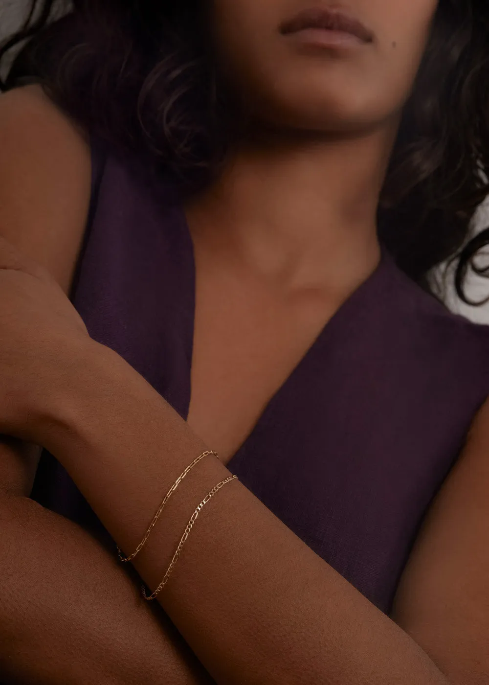 Micro Link Chain Bracelet sold by Kinn product image thumbnail 4