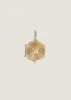Jordyn Ribbed Coin Pendant Diamond sold by Kinn