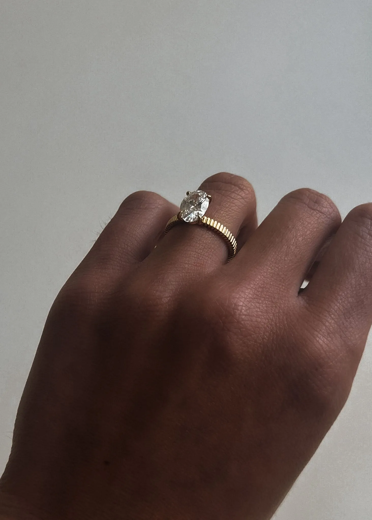 The Elise - Oval Lab Diamond sold by Kinn product image thumbnail 5