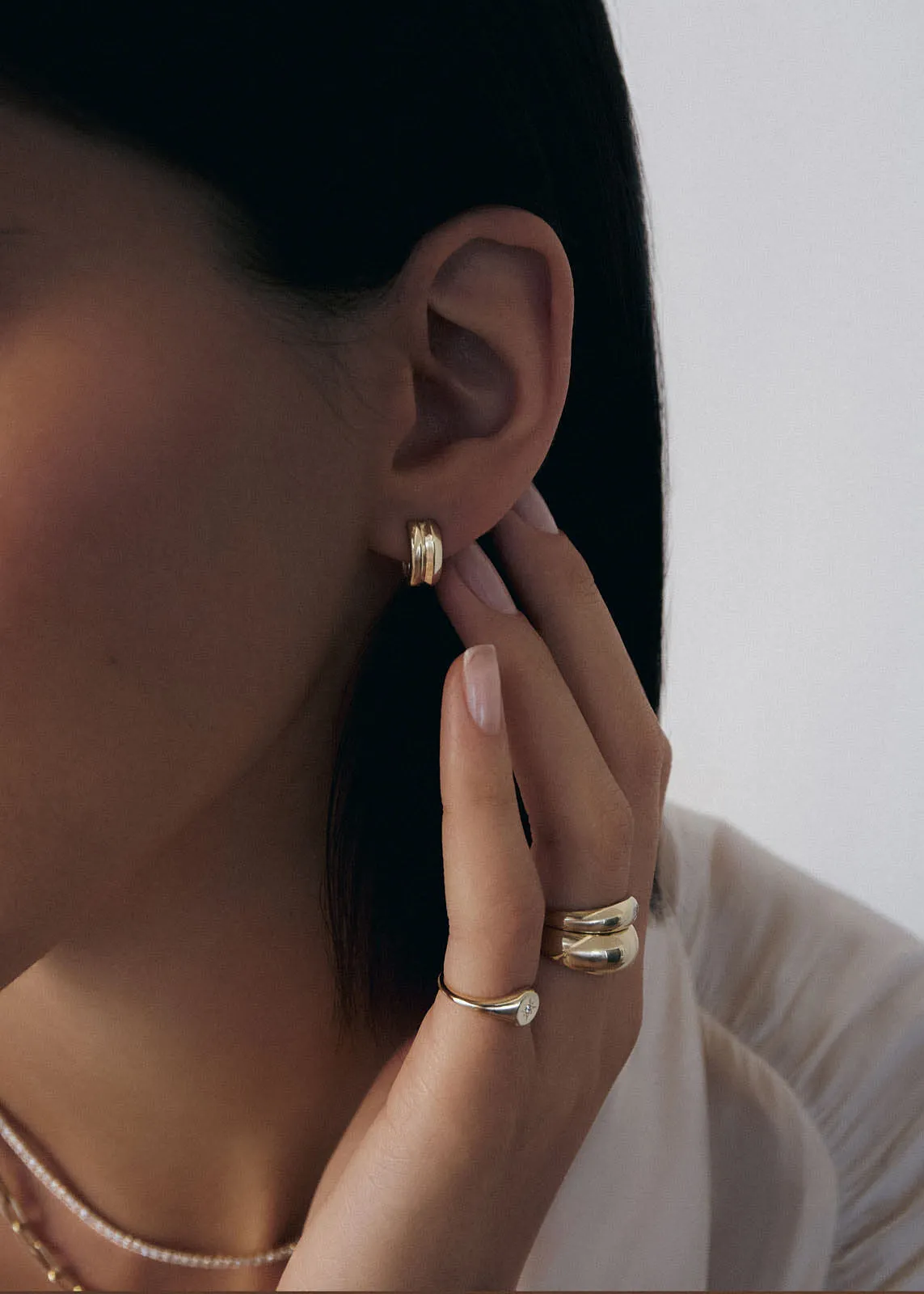 Double Knives Edge Earrings sold by Kinn product image thumbnail 2