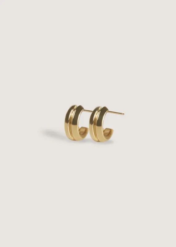 Double Knives Edge Earrings sold by Kinn