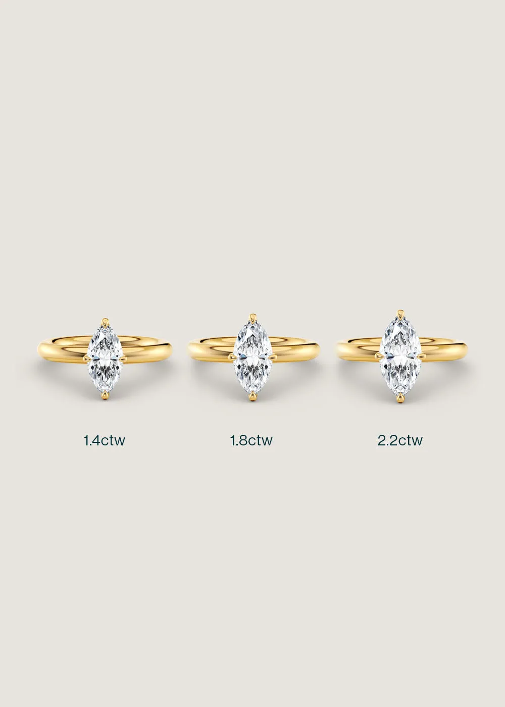 Daphne Ring Marquise Diamond sold by Kinn product image thumbnail 5