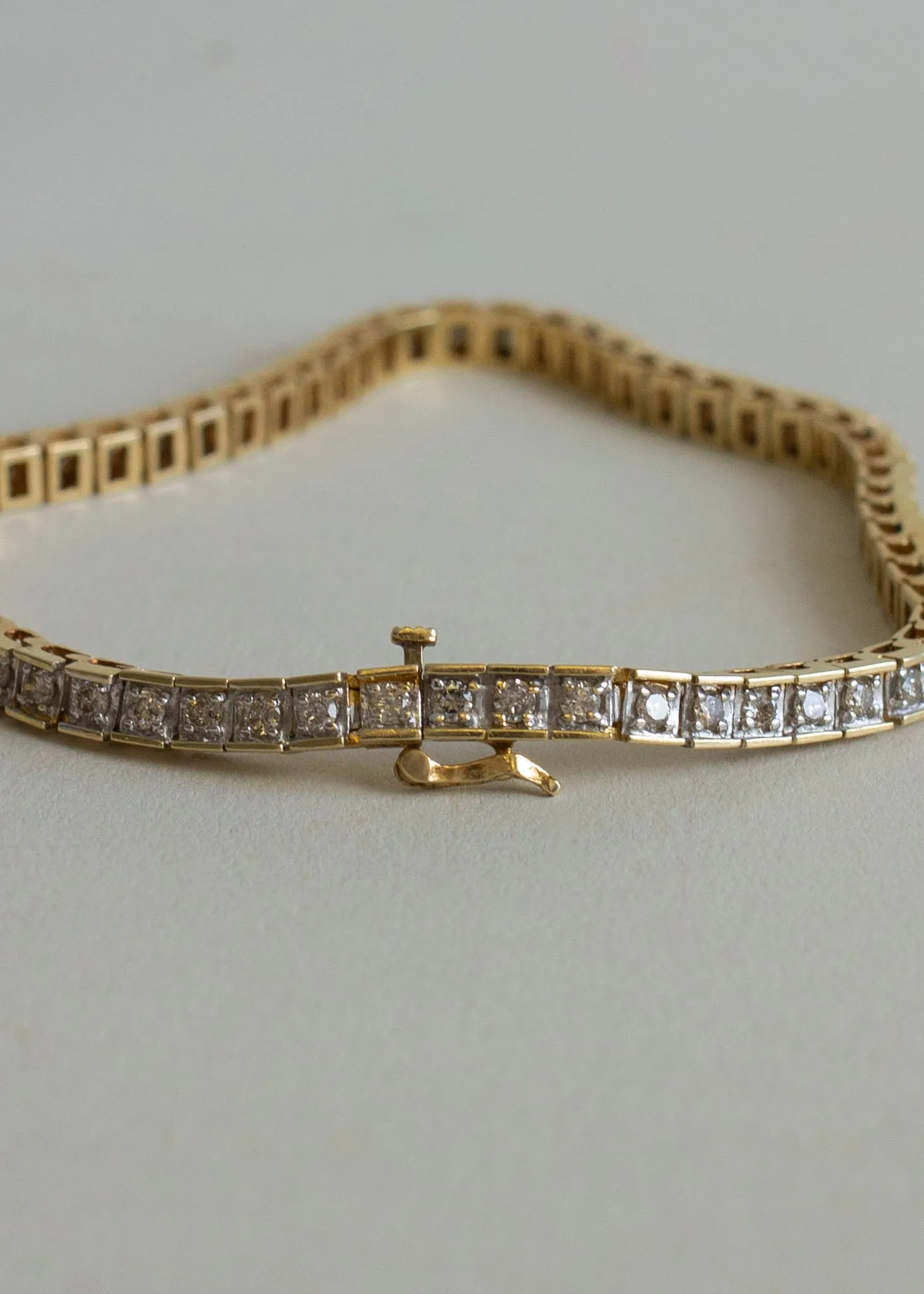 Vintage Art Deco Tennis Bracelet sold by Kinn product image thumbnail 3