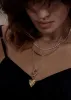 Petite Diana Tennis Necklace Diamond White Gold sold by Kinn