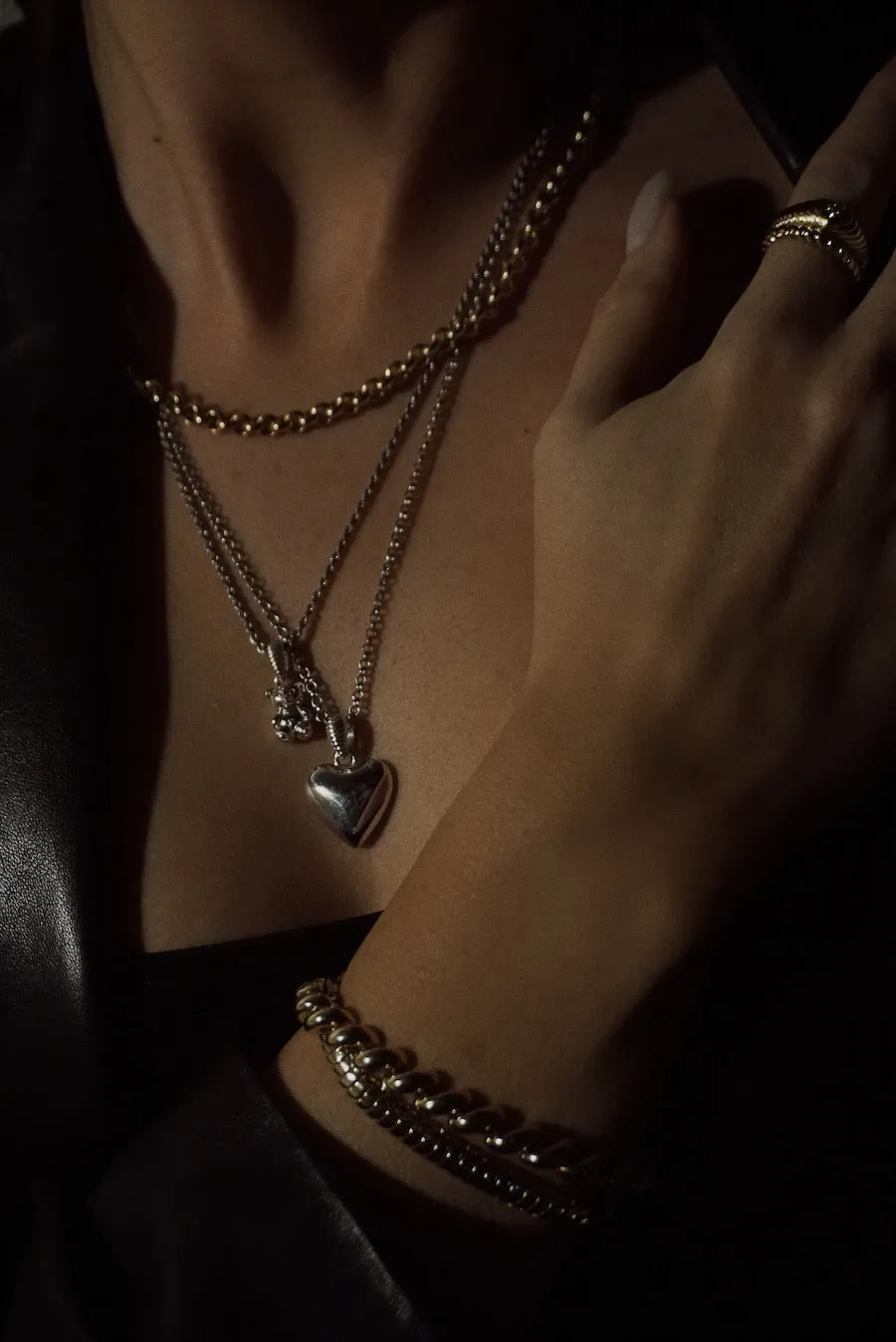 Petite Oliver Teddy Bear Necklace Gold sold by Kinn product image thumbnail 3