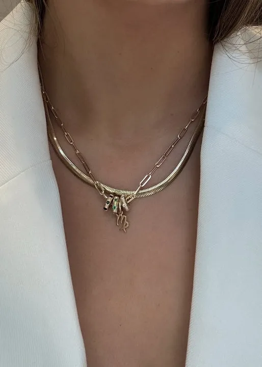 Anniversary Birthstone Charm Pink Tourmaline sold by Kinn product image thumbnail 3