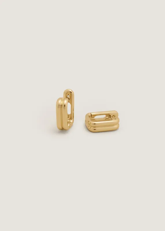 Duet Huggie Earrings sold by Kinn