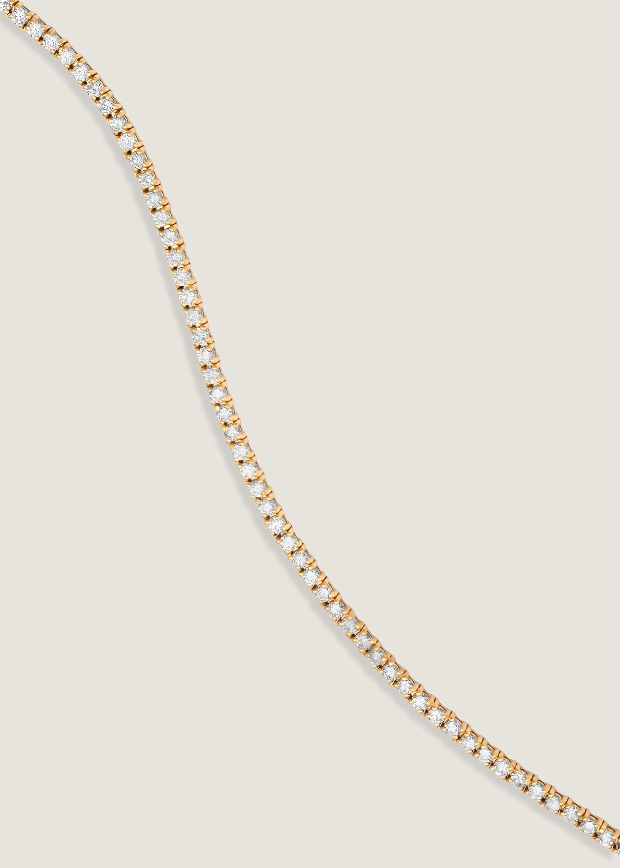 Classic Diana Tennis Bracelet 2.90ctw Yellow Gold sold by Kinn product image thumbnail 5