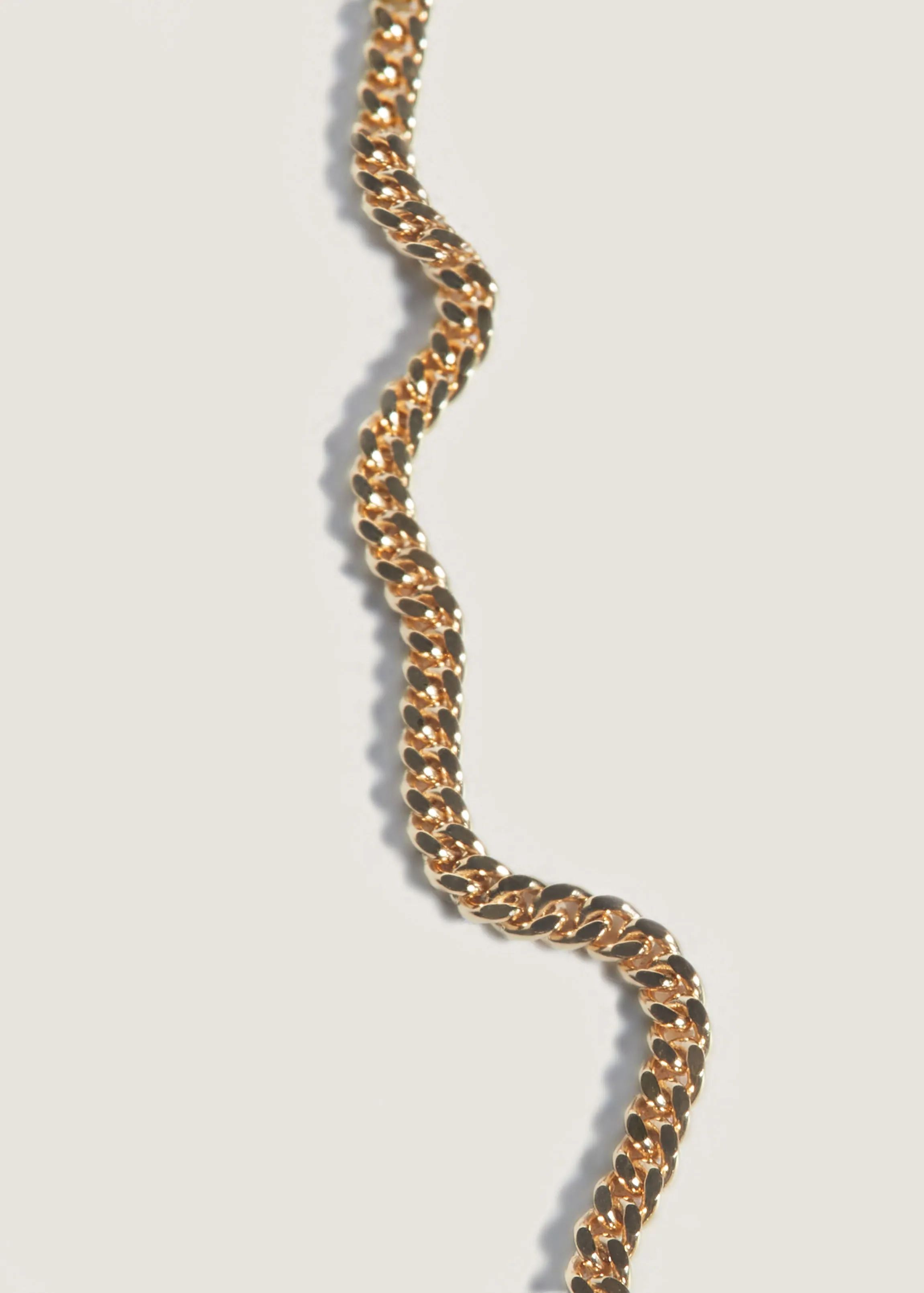 Petite Capri Curb Chain Necklace sold by Kinn product image thumbnail 4
