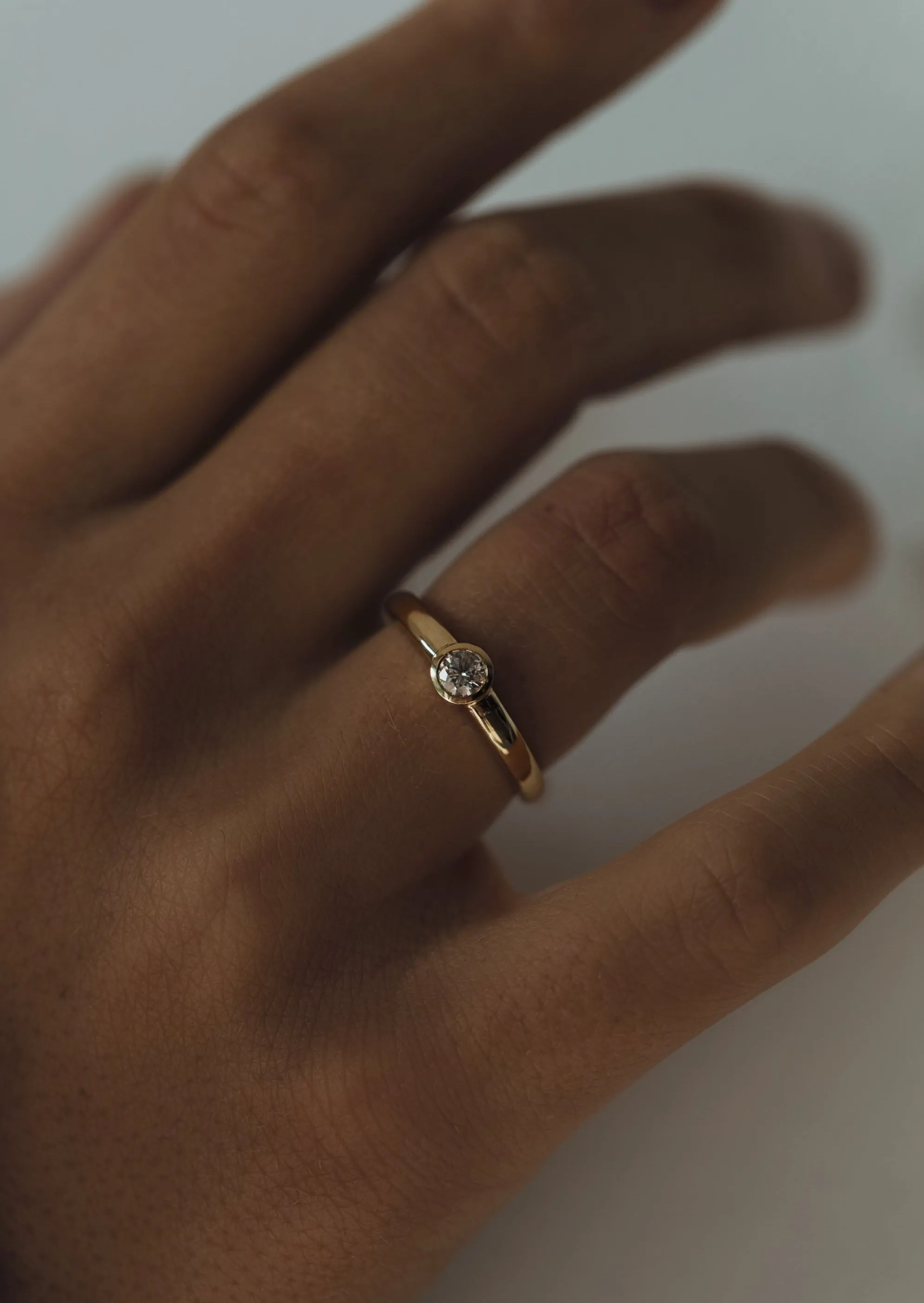 Fleur Round Ring Diamond sold by Kinn product image thumbnail 5