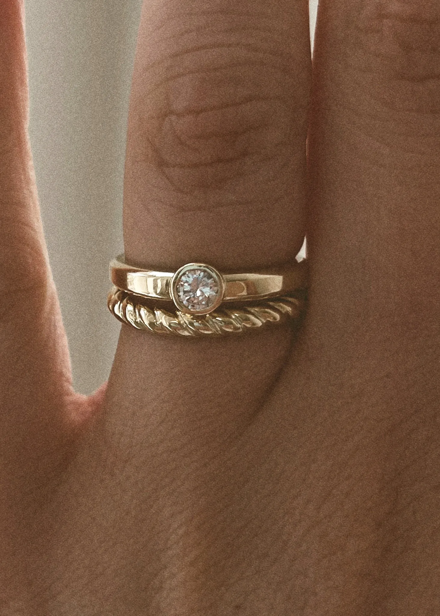 Fleur Round Ring Diamond sold by Kinn product image thumbnail 2