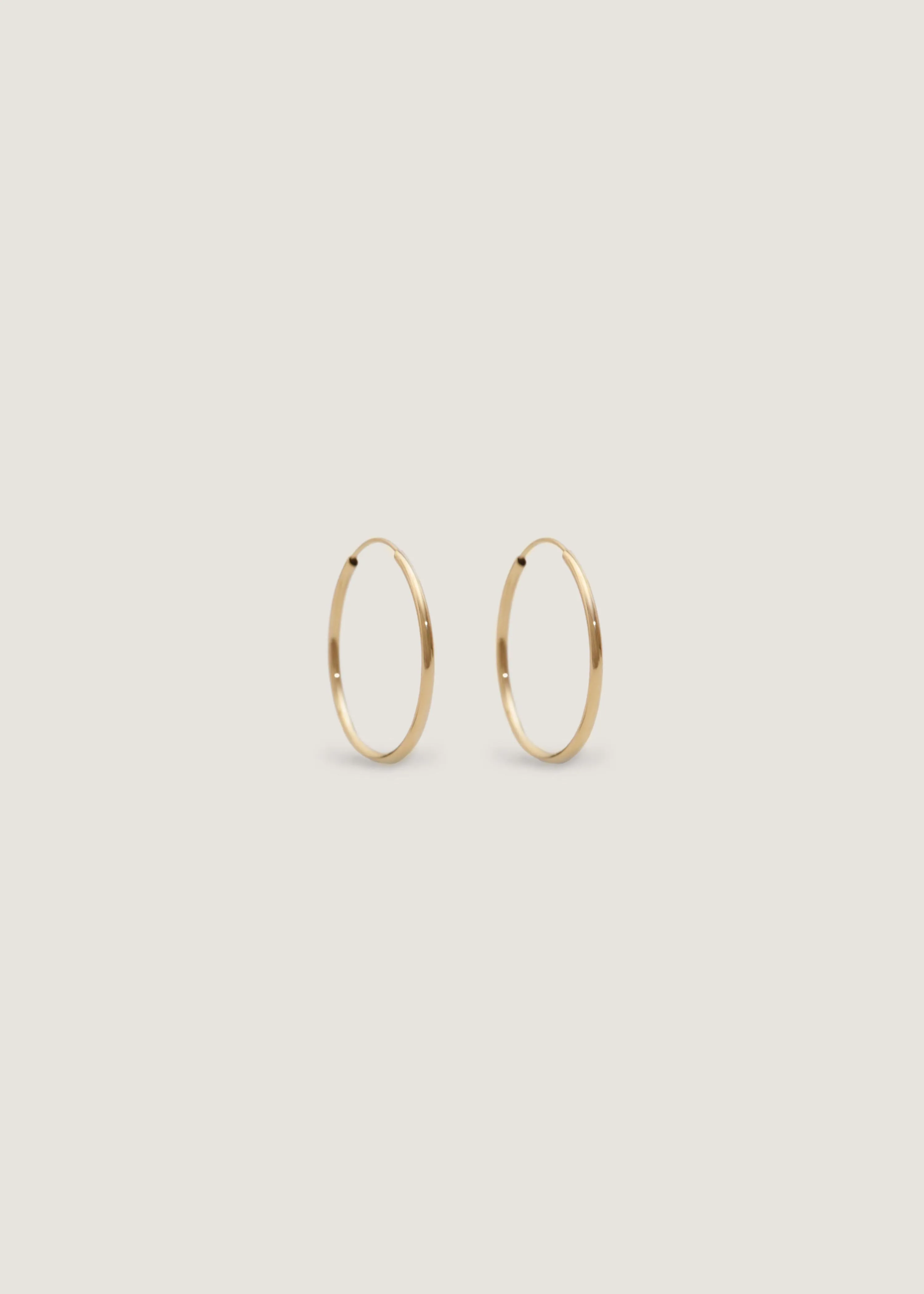 Lightweight Hoop Earrings Small sold by Kinn