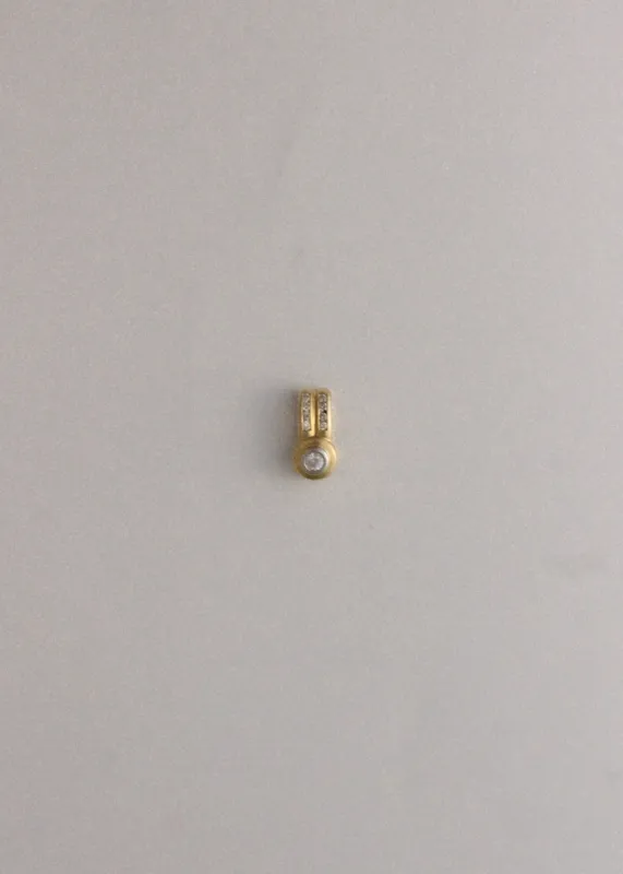 Vintage Bezel Diamond Charm sold by Kinn