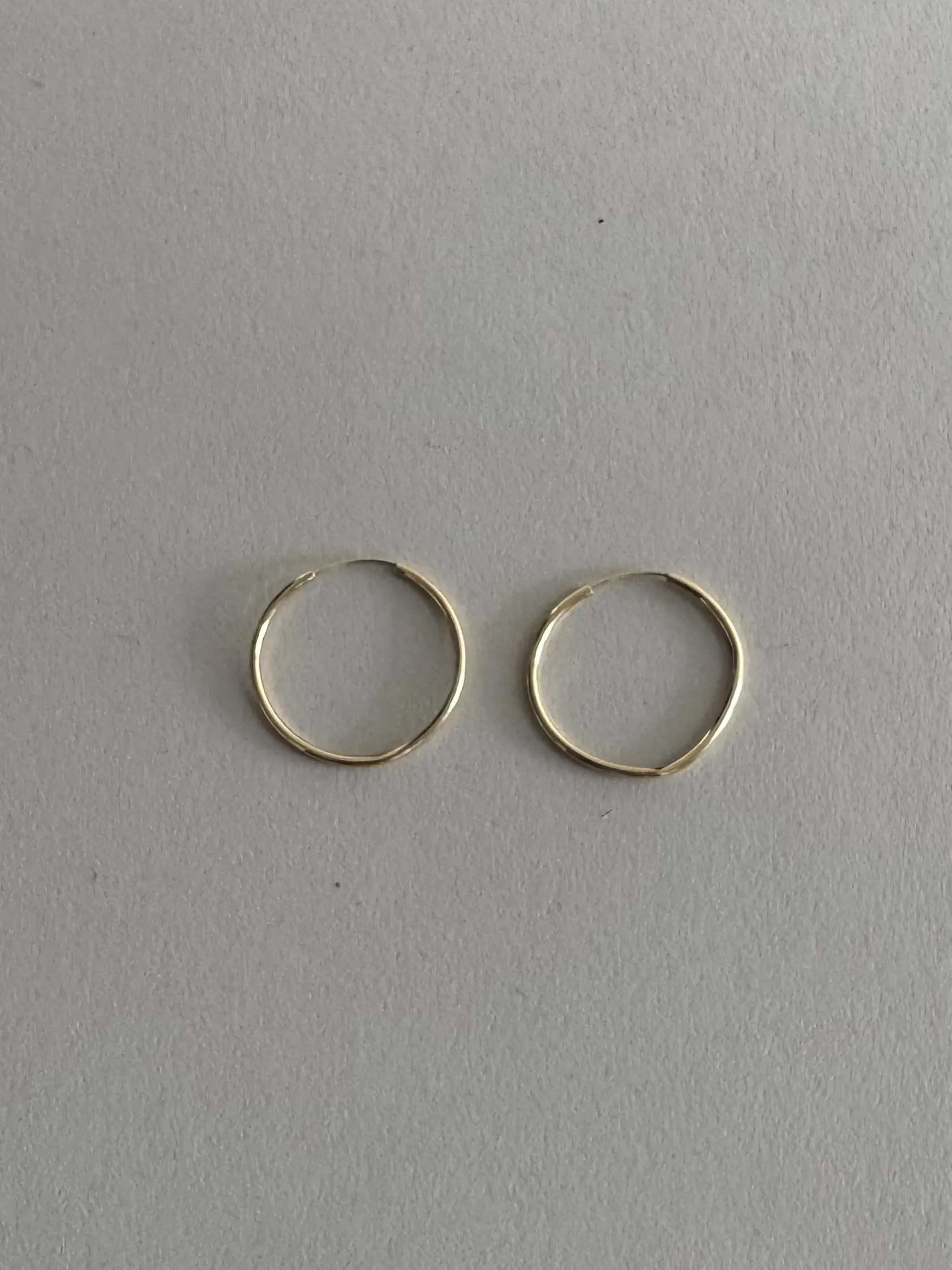 Archive Lightweight Hoop Earrings Large sold by Kinn