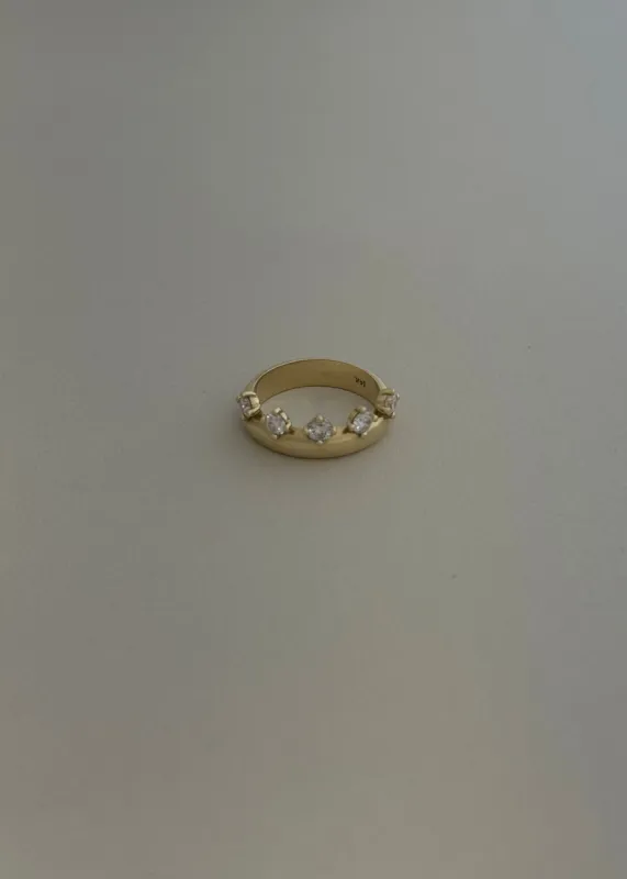 Archive Provence Diamond Crown Ring II - 6 sold by Kinn