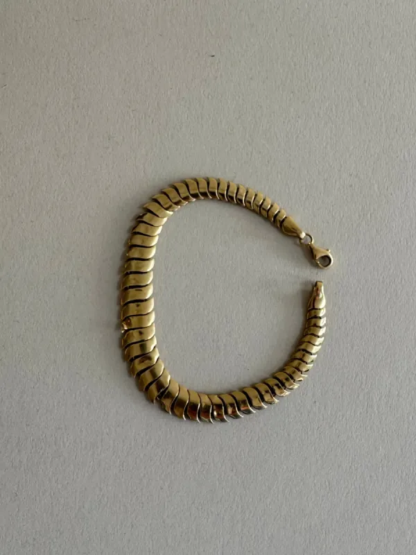Archive Bold Cobra Chain Bracelet - 7.5" sold by Kinn