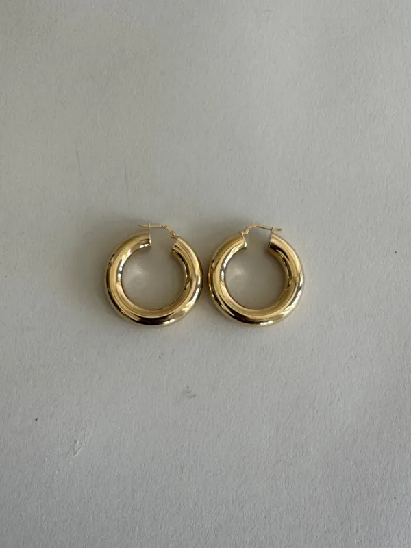 Archive Bold Hoop Earrings Medium sold by Kinn