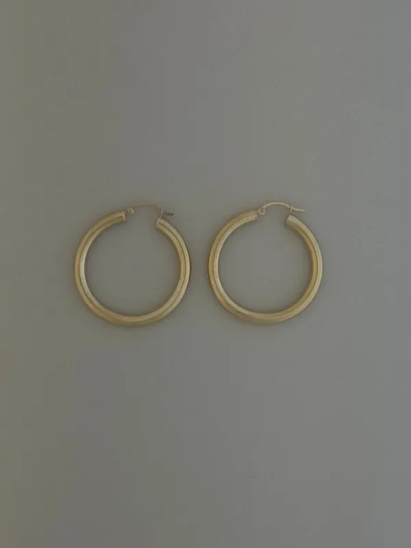 Archive Classic Hoop Earrings Large sold by Kinn